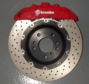 Brembo high-performance rotor and cailper