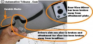 drivers-side-visor-damage